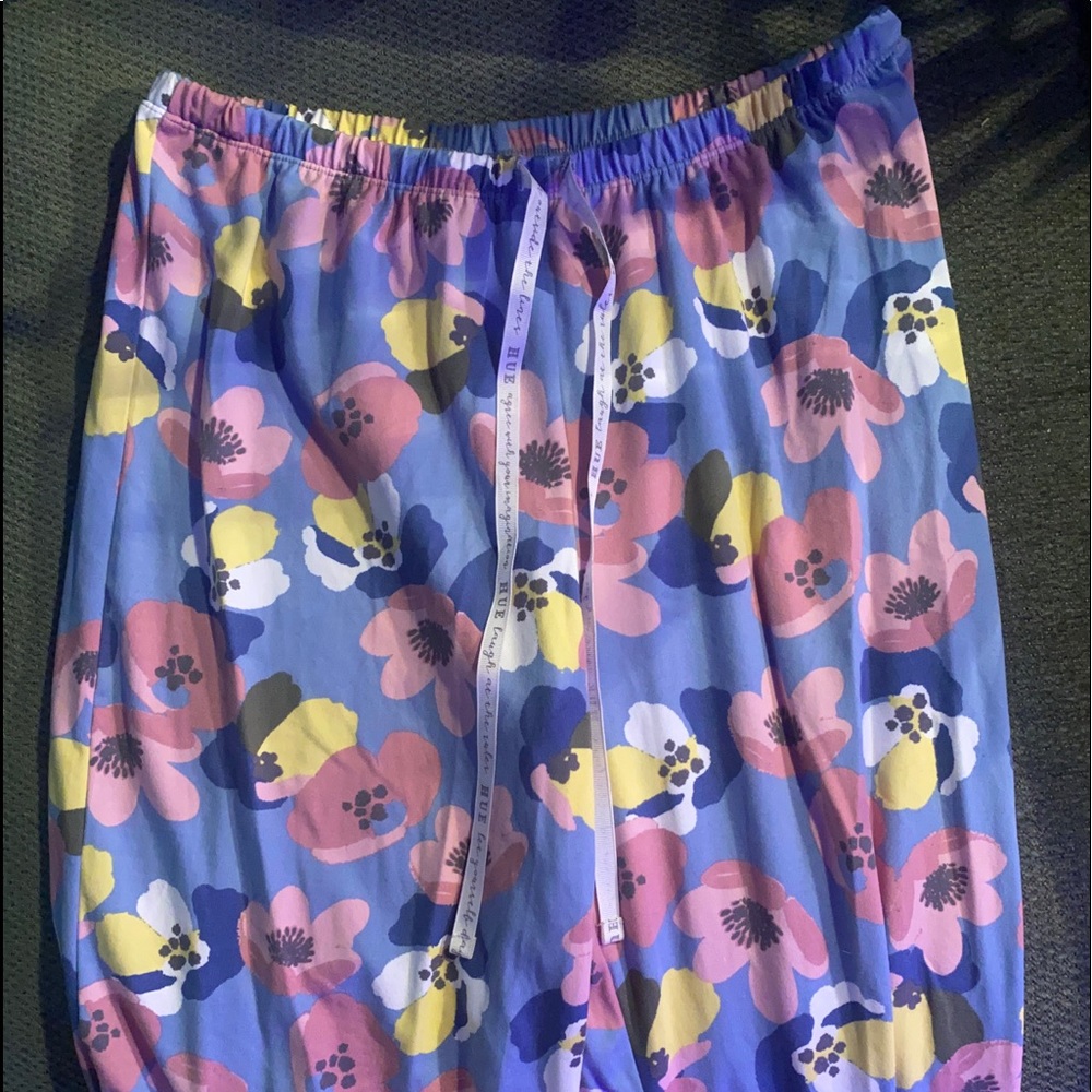 Floral pajama pants